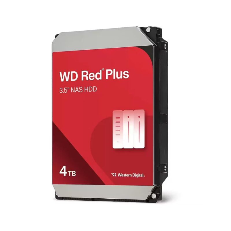Western Digital Disco Duro WD Red Plus de 4 TB, Disco Duro NAS_0