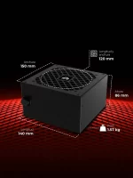 Fuente Balam Rush Pulsar 650w Atx Negro 80 Plus_4
