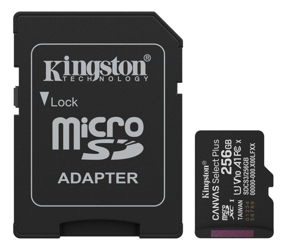 Tarjeta De Memoria Microsd Kingston 256gb Sdcs3/256gb_1