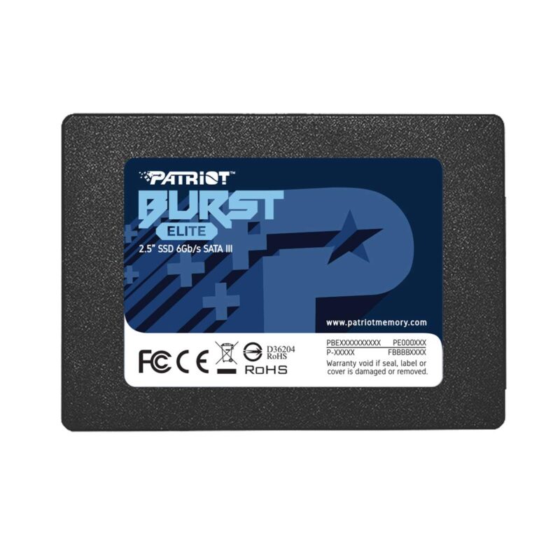 Unidad de Estado Sólido Patriot Burst Elite SATA 3 120GB SSD 2.5"_0