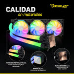 Cooler Ocelot Gaming Oel360 Rgb 360mm Refrigeración Agua_4