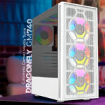 Gabinete Gamer Balam Rush Dragonfly Ii Mesh Gm740 Blanco_3