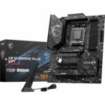 MSI X870 Gaming Plus - Placa Base WiFi para Juegos (Compatible con procesadores AMD Ryzen Serie 9000/8000/7000, AM5, DDR5, PCIe 5.0, M.2, SATA, LAN de 5 Gbps, USB-C, Wi-Fi 7, Bluetooth 5.4,_0