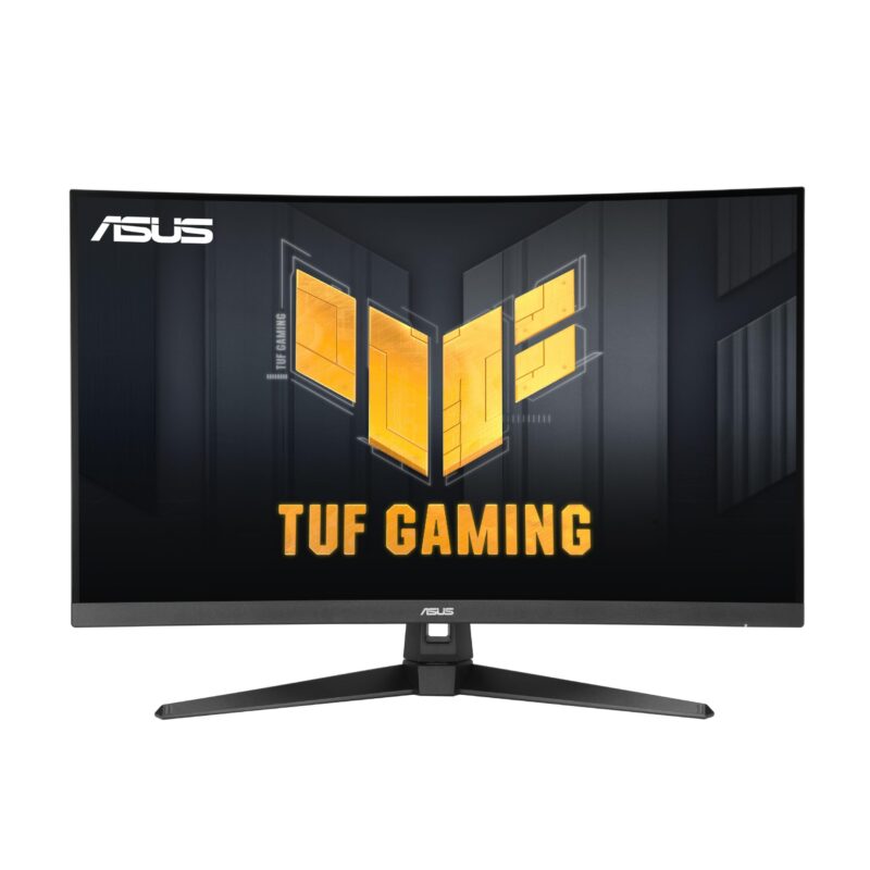 ASUS TUF Gaming 31.5" 1440P Monitor para juegos HDR curvado (VG32WQ3B)  QHD (2560 x 1440), 180Hz, 0.5ms, 1500R, Extreme Low Motion Blur, FreeSync, 90% DCI-P3, Shadow Boost, DisplayWidget, garantía de_0