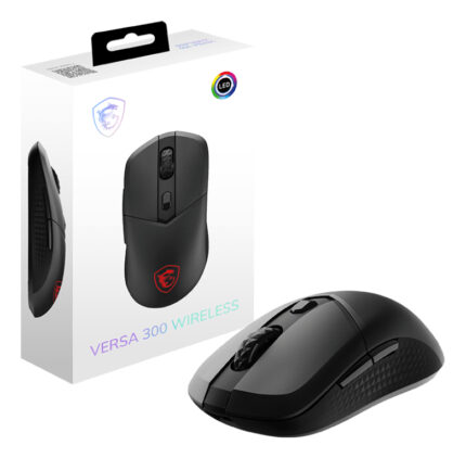 Mouse Gamer Inalámbrico Msi Versa 300 Rgb Color Negro_0