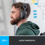 Audífonos Logitech Zone Vibe 100 Inalámbrico Over Ear Color Graphite_6