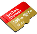 Tarjeta Microsd Sandisk Extreme 256gb Con Adaptador Sd_1