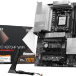 MSI Pro X870-P WiFi ProSeries Motherboard (procesadores AMD Ryzen de la Serie 9000/8000/7000, AM5, DDR5, PCIe 5.0, M.2 Gen5, SATA 6Gb/s, USB 40Gbps, HDMI/DP, Wi-Fi 7, Bluetooth 5.4, 5Gbps LAN, ATX)_0
