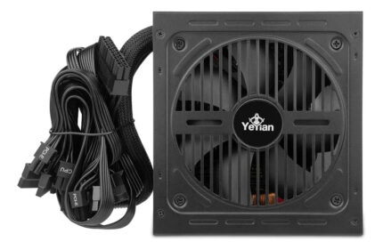 Fuente De Poder Yeyian 750w Atx 80 Plus Bronce Yfb-75000-01 Negro_0