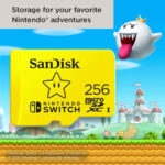 Memoria Sandisk 256gb Micro Sdxc Nintendo Switch 100mb/s 4k_7