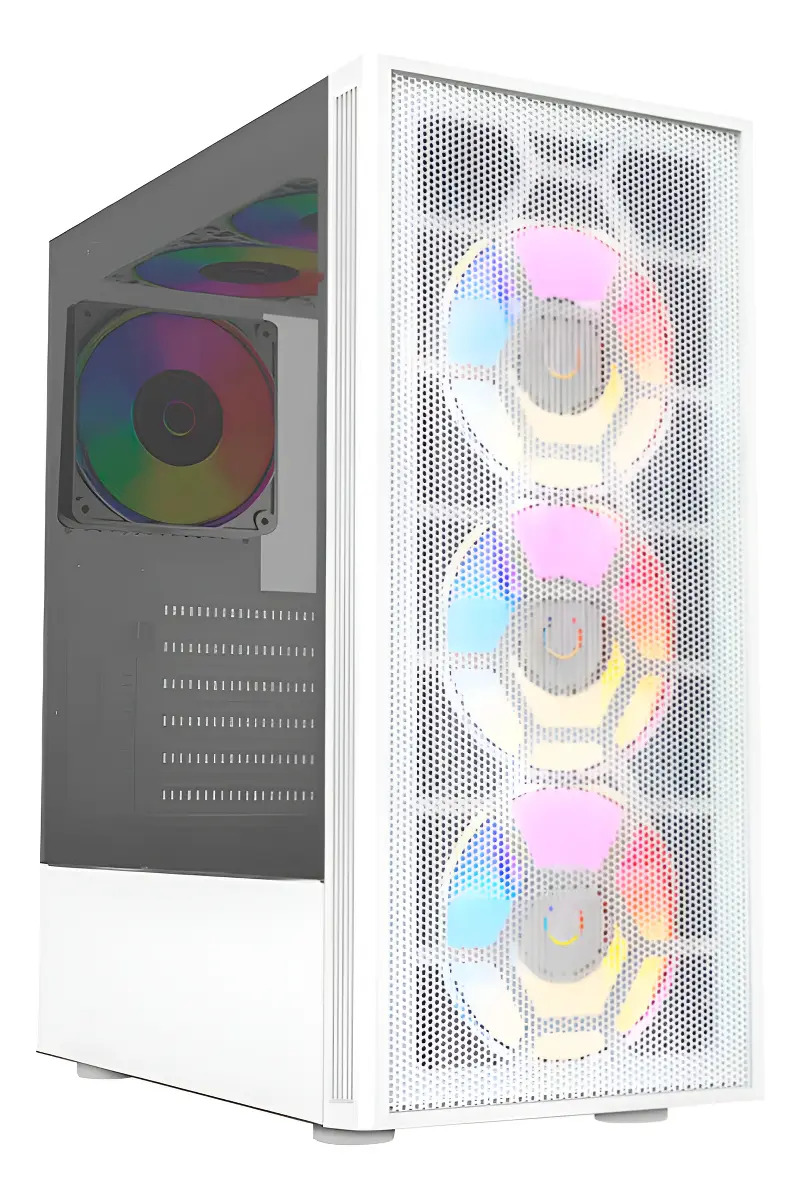 Gabinete Gamer Balam Rush Dragonfly Ii Mesh Gm740 Blanco_0 Gabinete Gamer Balam Rush Dragonfly Ii Mesh Gm740 Blanco_0