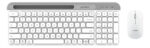 Kit Teclado Y Mouse Acteck Virtuos Silk Mk720 Inalambrico Blanco_0