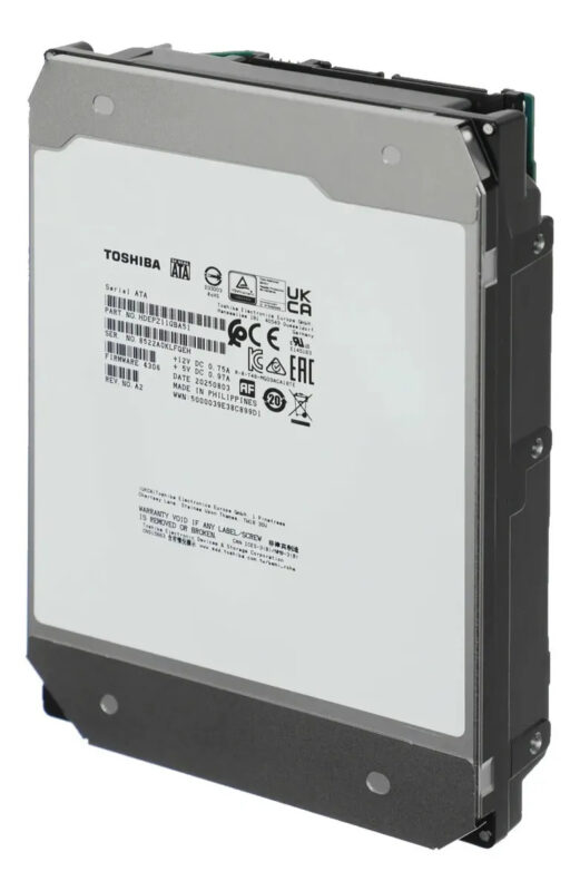 Disco Duro Toshiba Mg10 10tb 7200rpm Sata Plateado_1