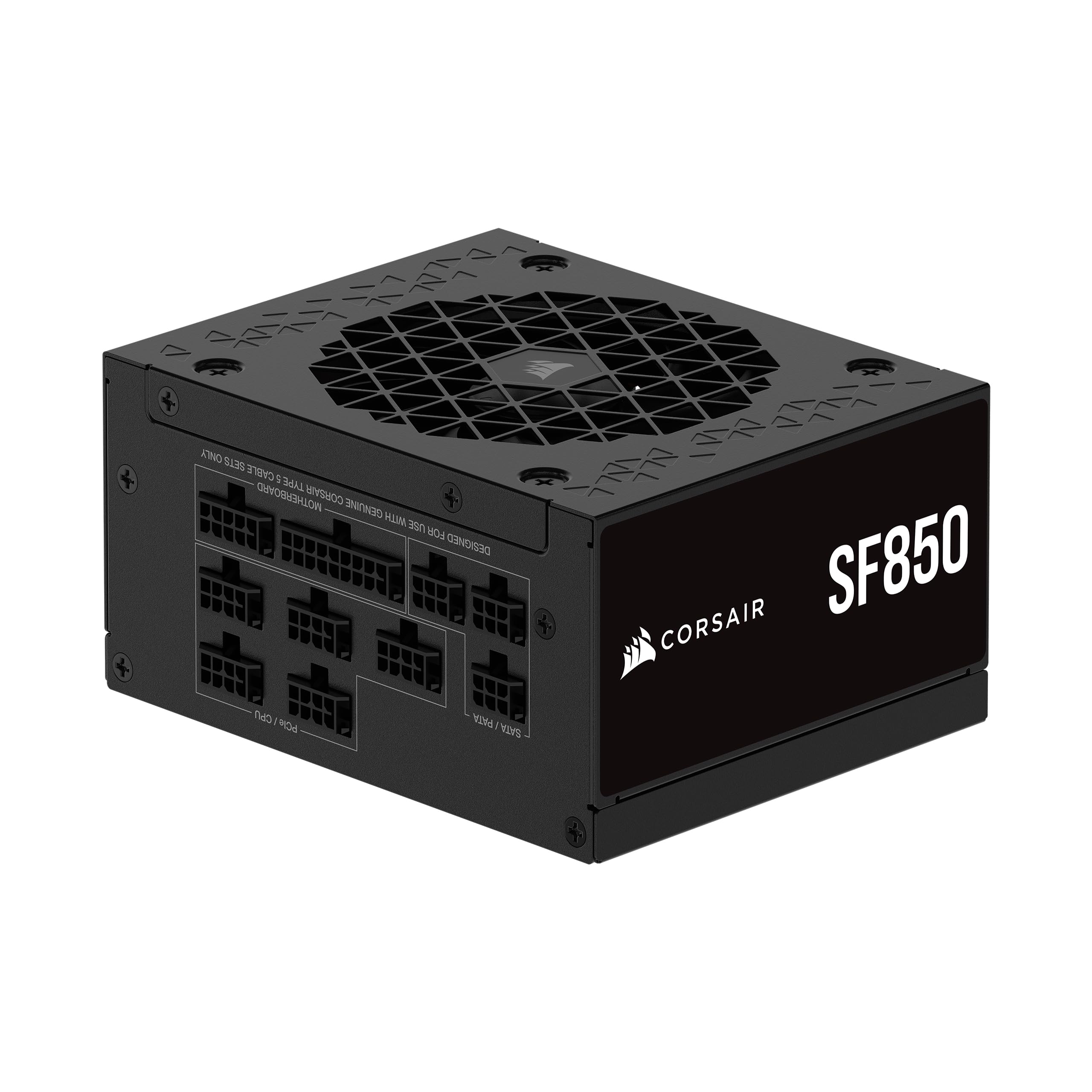 Corsair SF850 (2024) Fuente de Alimentación ATX Totalmente Modular de Bajo Ruido 80 Plus Platinum Compatible con ATX 3.1 Preparada para PCIe 5.1 - Soporte SFX a ATX Incluido Negro_0 Corsair SF850 (2024) Fuente de Alimentación ATX Totalmente Modular de Bajo Ruido 80 Plus Platinum Compatible con ATX 3.1 Preparada para PCIe 5.1 - Soporte SFX a ATX Incluido Negro_0
