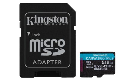 Kingston Tarjeta De Memoria MicroSD, Canvas Go Plus Gen4, Capacidad: 512GB, 4K, Clase 10, UHS-I, U3, V30, A2 Lectura: 200MB/s y Escritura: 160MB/s, SKU: SDCG4/512GB_0