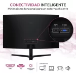 Monitor Curvo 32 SAMSUNG Essential S3 4ms 100Hz VA Full HD HDMI D-SUB_4
