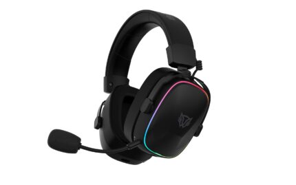 Audífonos Gamer Inalámbricos Aeon Expert HS1100/ Over Ear/Bluetooth 5.4+2.4 MHz+Aux/Mic Desmontable/Sonido 7.1+Compatible con PC+Dispositivos móviles+Consolas/Recargables+RGB/Legend Negro (Negro)_0