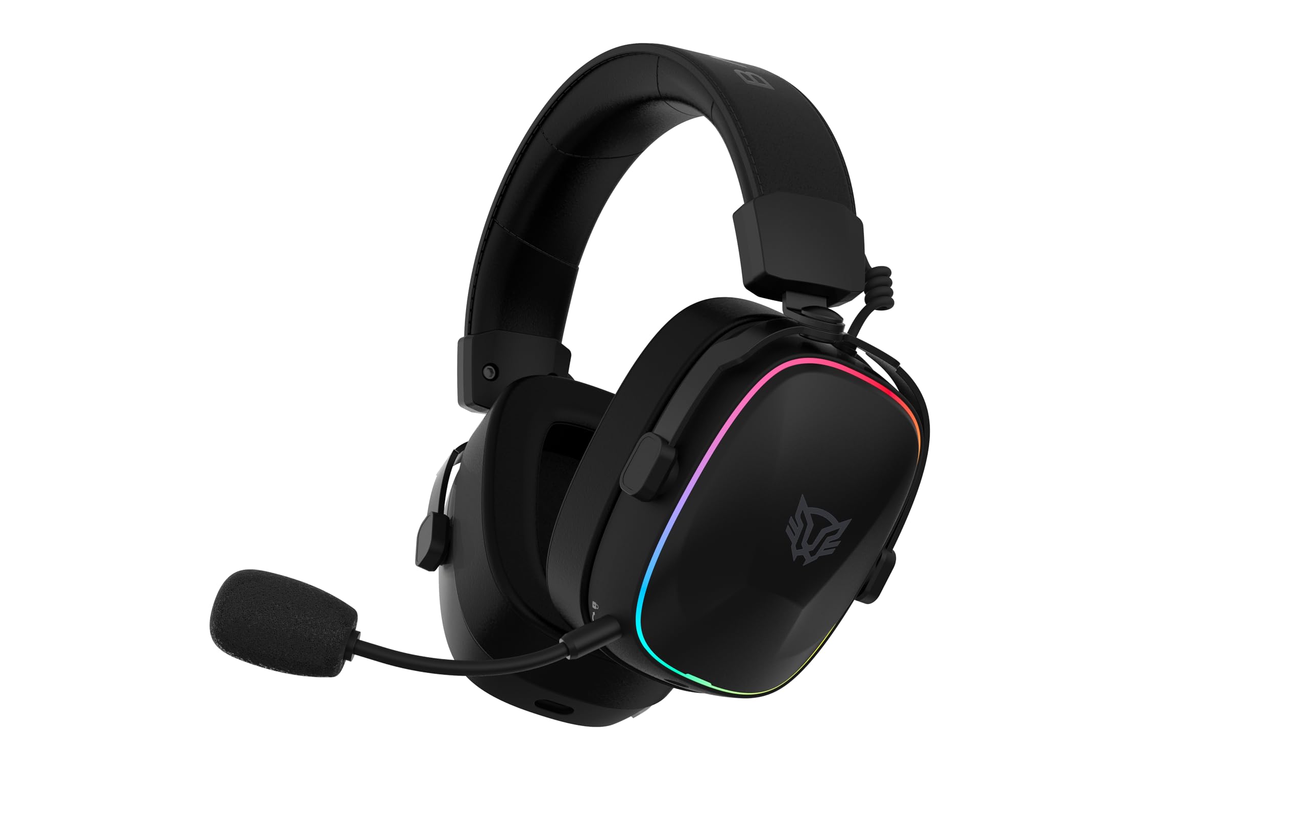Audífonos Gamer Inalámbricos Aeon Expert HS1100/ Over Ear/Bluetooth 5.4+2.4 MHz+Aux/Mic Desmontable/Sonido 7.1+Compatible con PC+Dispositivos móviles+Consolas/Recargables+RGB/Legend Negro (Negro)_0 Audífonos Gamer Inalámbricos Aeon Expert HS1100/ Over Ear/Bluetooth 5.4+2.4 MHz+Aux/Mic Desmontable/Sonido 7.1+Compatible con PC+Dispositivos móviles+Consolas/Recargables+RGB/Legend Negro (Negro)_0