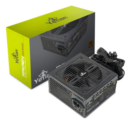 Fuente De Poder Yeyian 550w 80+ Bronce Atx 2.0 Yfb-55020-01 Negro_0