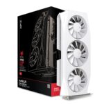 XFX Mercury AMD Radeon RX 9060XT OC White Gaming Edition con 16GB GDDR6 HDMI 2xDP, AMD RDNA 4 RX-96TMERCW9_0