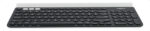 Teclado Logitech Qwerty Español Latinoamérica Color Negro Y Blanco Negro/blanco_1