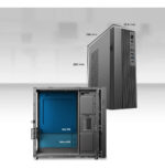 Gabinete Acteck Onex Gs450 Micro Atx Mini Torre Slim 1 Ventilador Fuente 400w Usb-c Lector De Micro Sd Y Sd Ac-943086 Negro_2