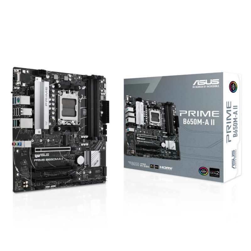 ASUS Mainboard Prime B650M-A II - Micro ATX - Sockel AM5 - AMD B650_0