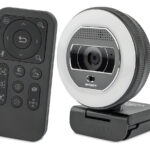 Yeyian Webcam Stream Flexcam, 2k 2560 X 1440 Píxeles, Hdr, Micrófono, Luz Led 3 Temperaturas, Control Remoto, Soporte 3d Usb, Para Transmisión En Vivo, Conferencia, Videollamada, Juego Negro_0