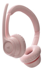 Audífonos Logitech Zone 300 Bluetooth Rosa Inalámbricos_1