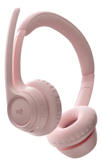 Audífonos Logitech Zone 300 Bluetooth Rosa Inalámbricos_1