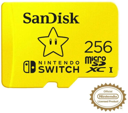 Memoria Sandisk 256gb Micro Sdxc Nintendo Switch 100mb/s 4k_1