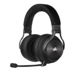 Corsair VIRTUOSO RGB WIRELESS XT Auriculares para Juegos Multiplataforma con Bluetooth - Dolby Atmos - Micrófono Omnidireccional -Compatible iCUE - PC, Mac, PS5, PS4, Nintendo Switch, Móvil - Pizarra_0