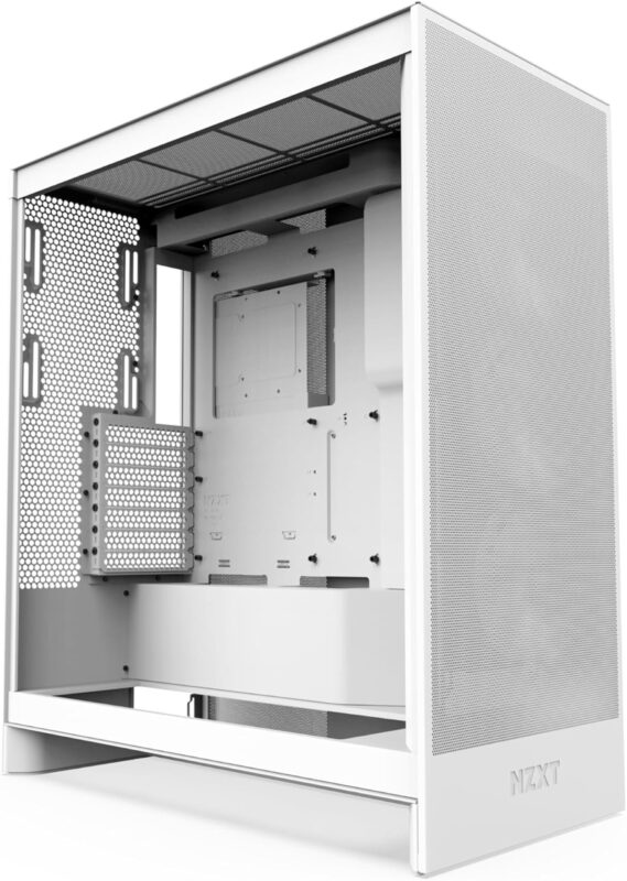 NZXT GABINETE H7 Flow RGB/Blanco/Midi-Tower/Gamer_0