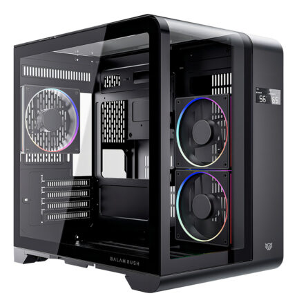 Gabinete Gamer Balam Rush Tank Expert Curve 6400 Negro_0