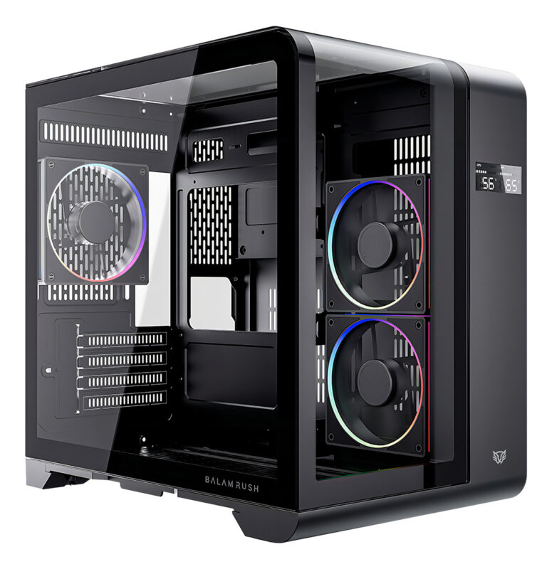 Gabinete Gamer Balam Rush Tank Expert Curve 6400 Negro_0