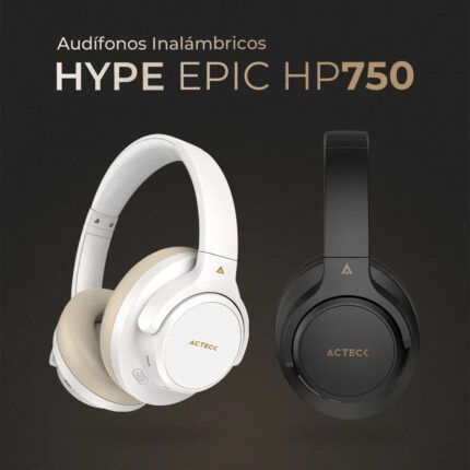 Audífonos Para Dispositivos Inalámbricos Hype Epic Hp750 Bt Color Negro_1