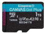 Tarjeta Microsd Kingston Canvas Go! Plus 1tb Con Adaptador_2