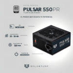 Fuente De Poder Balam Rush Pulsar 550pr 80 Plus Atx, 550w_1
