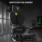 Silla Gamer Getttech Yar-gaome-m1 Negro/gris_3