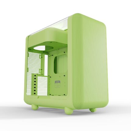 Hyte X50 Modern Performance ATX Estuche para Juegos de PC de Torre Media - Matcha Milk (Verde)_0