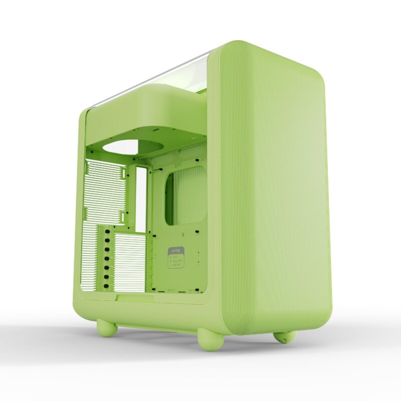 Hyte X50 Modern Performance ATX Estuche para Juegos de PC de Torre Media - Matcha Milk (Verde)_0