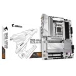 GIGABYTE B650 AORUS Elite AX Ice (AM5/ LGA 1718/ AMD/ B650/ ATX/ 5 años de garantía/DDR5/ Triple M.2/ PCIe 5.0/ USB 3.2 Gen2X2 Type-C/WiFi 6E/ 2.5GbE LAN/Snow White/EZ-Latch/Motherboard)_0