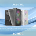 Gabinete Mini Torre Fuji Gc470 | M-atx, 500w Usb 3.0, 2xfan Color Blanco_5