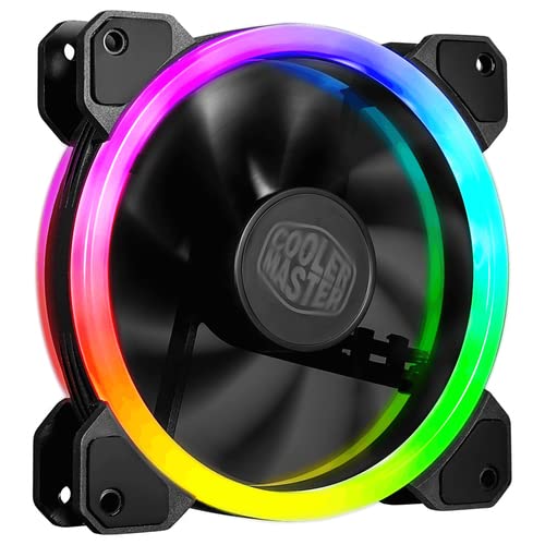 Ventilador Cooler Master MasterFan MF120 S2, 120mm, ARGB, Compatible con Aura Sync,1200 RPM Max, Color Negro MFW-B2DN-12NFA-S2_0 Ventilador Cooler Master MasterFan MF120 S2, 120mm, ARGB, Compatible con Aura Sync,1200 RPM Max, Color Negro MFW-B2DN-12NFA-S2_0