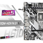 Tarjeta Madre Asrock H610m, Lga 1700, 96gb Ddr5, Micro-atx_0
