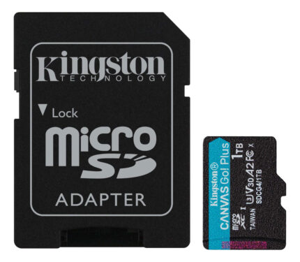 Tarjeta Microsd Kingston Canvas Go! Plus 1tb Con Adaptador_0