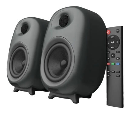 Bocinas Dynamic Exact Bs685 Bluetooth 5.0 + Rca + 80w Color Negro_0