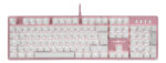 Teclado Mecánico Game Factor Kbg400 Rosa Retroilum_0