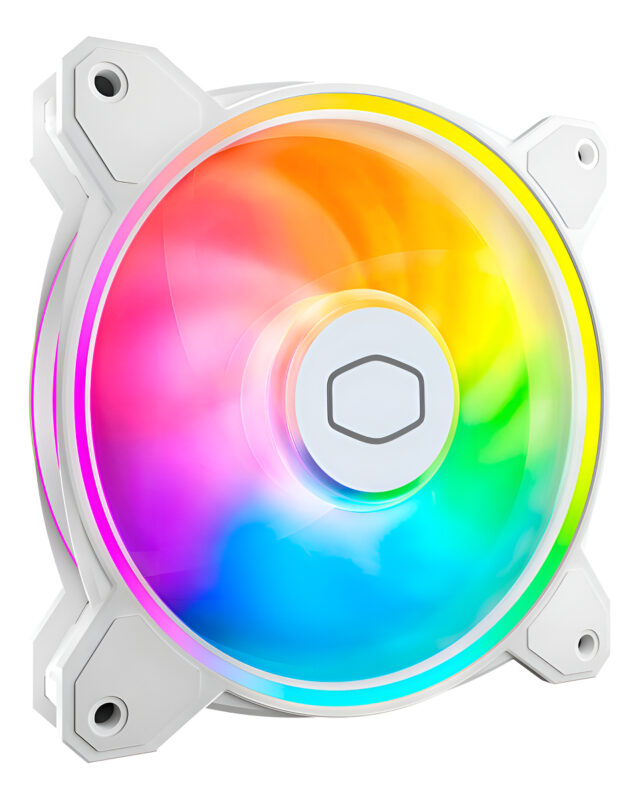 Cooler Master Masterfan Rgb 120mm Ventilador Led- Blanco_0