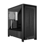 Corsair 4000D Frame Modular Mid-Tower ATX PC Case  High Airflow, InfiniRail Fan Mounting System, Dual 360mm Radiator Support, ASUS BTF, MSI Project Zero, Gigabyte Project Stealth  Black_0
